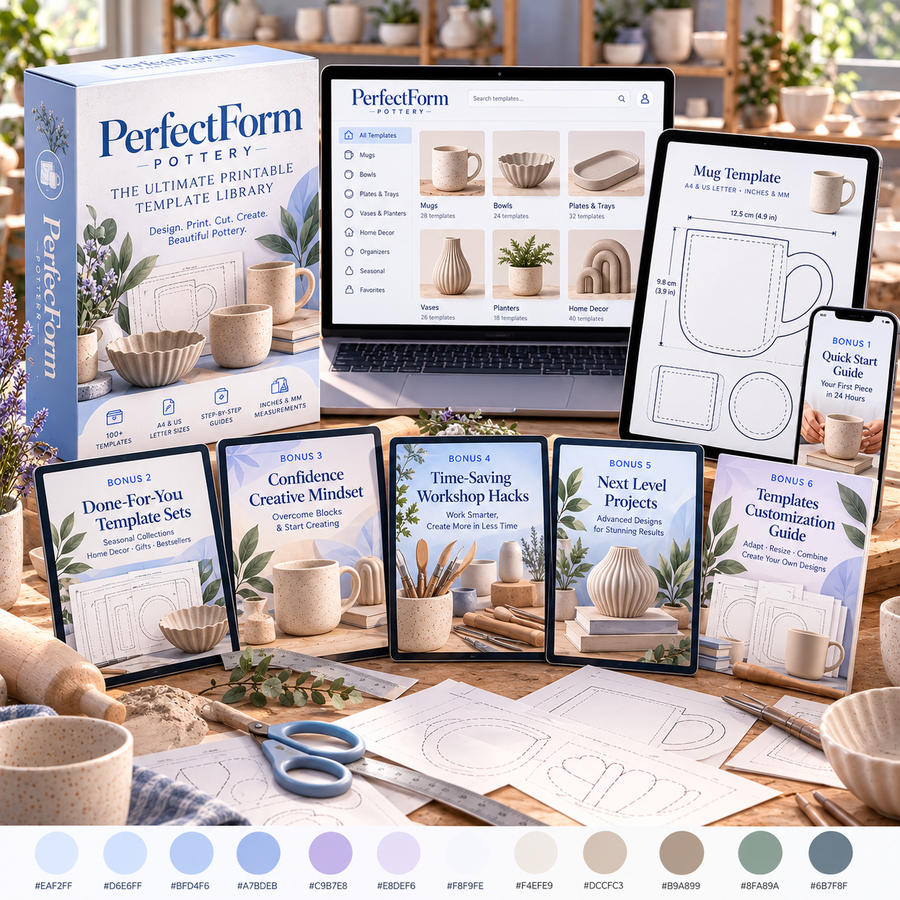 The Ultimate Pottery Template Library